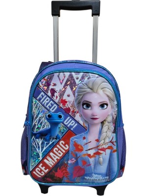 Frocx Frozen Elsa Çekçekli Okul Çantası 48007