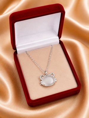 Sara Silver Hello Kitty 925 Ayar Gümüş Kolye