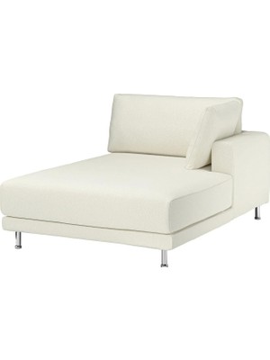 Ikea Uppåkra Uzanma Koltugu, Kırık Beyaz Buklet, G 127 x D 180 x Y 46 Cm. Evinize Konforlu Bir Dokun