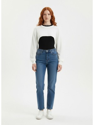 Neden Tekstil Dekolteli Crop Bolero Triko