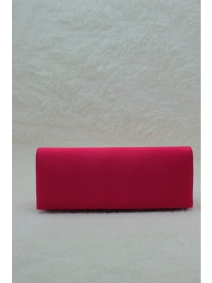 She Poly Saten Kırmızı Abiye Çanta Clutch Portföy Askılı Omuz ve El Çantası 2023