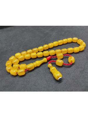 İskeçe Tesbih Zeyzun Usta Eseri̇ Çift Zımpara Çift Cilalı Çatır Çatır Sesi Ile Sıkma Kehri̇bar Sertifikalı 9949