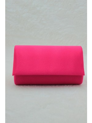 She Poly Saten Kırmızı Abiye Çanta Clutch Portföy Askılı Omuz ve El Çantası 2023