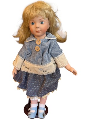 TT 53 cm  Boyunda Avrupa Porselen Bebek