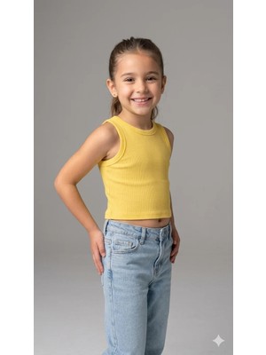 Woorage Kız Çocuk Crop Kaşkorse WRG-4685