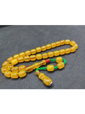 İskeçe Tesbih Zeyzun Usta Eseri̇ Çift Zımpara Çift Cilalı Çatır Çatır Sesi Ile Sıkma Kehri̇bar Sertifikalı 9950