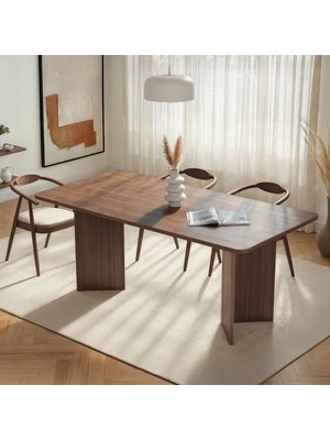 Rani Home Yemek Masası Milano Ceviz 180 cm GA-5358