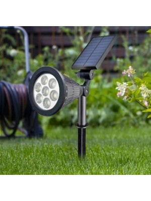 Sora Home Eco Lounge Cata Ct 7310 7W Solar Güneş Enerjili Bahçe Armatürü Yeşil Işık
