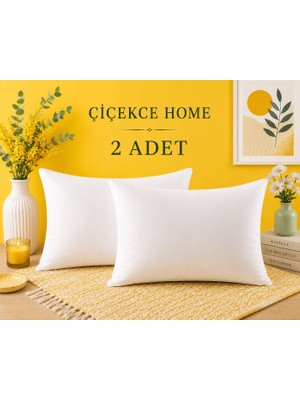 ÇİÇEKCE HOME Çiçekce Home Yastık Boncuk Silikonlu 2 Adet 1000 Gram