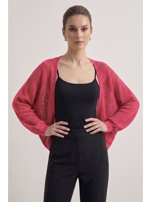 Neden Tekstil Premium Ajurlu İnce Triko Bolero Hırka