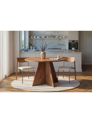 Rani Home Yemek Masası Atlantik Çam 120 cm GA-5306
