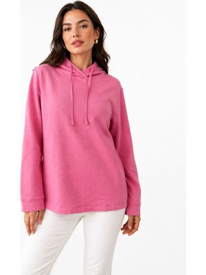 Neden Tekstil Kadın Kapüşonlu Sweatshirt - Rahat ve Şık