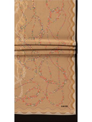 Aker Kemik 75X200 Ipek Koton Şal