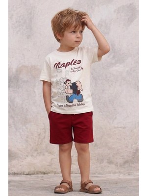 Dmb Kids Erkek Çocuk Penye Şortlu Takım DMB-7637