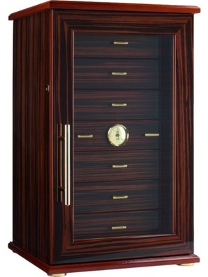 Adorini Grande Deluxe Humidor Kabini – Parlak Abanoz 230S