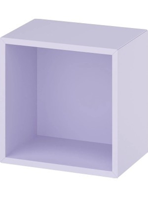 Ikea Eket Depolama Rafı - Pastel Lila, 35X25X35 Cm. Düzenli ve Şık Depolama Çözümü!