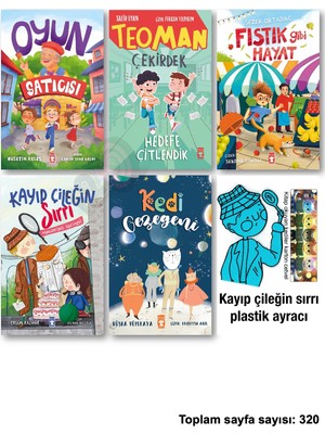Timaş Çocuk Oyun Satıcısı Teoman Çekirdek Hedefe Çitlendik Fıstık Gibi Hayat Kayıp Çileğin Sırrı Kedi Gezegeni