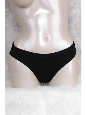 Mor AVM Pamuklu Düşük Bel Geniş Bel Lastikli Slip