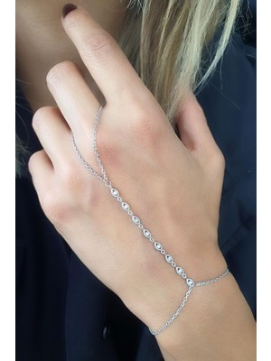 Ose Shop Luxury Tasarım 925AYAR Gümüş Zirkon Taş Detaylı Şahmeran