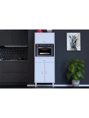 Vivense Oslo Çok Amaçlı Mutfak Dolabı, 1 Kapaklı, 48 cm