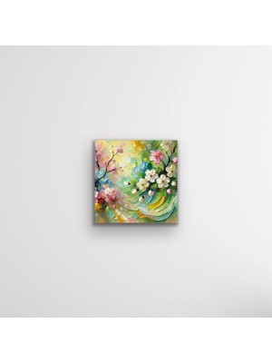 Youday Accessories Ilkbahar Mevsimi Kanvas Tablo 60X60CM