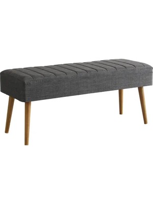 Vivense Pera Bench Atlantik Çam, Antrasit