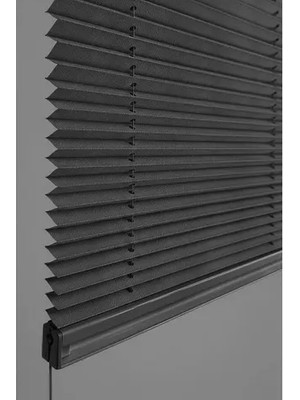 Vivense Evmiaa Plise Katlanır Cam Balkon Plisesi, Antrasit, 40X90