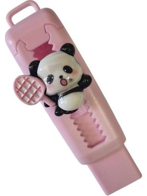 Mikro ER-9502 Panda Sürgülü Silgi - Tekli