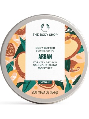 The Body Shop Argan Oil Body Butter Vücut Nemlendiricisi 200ML
