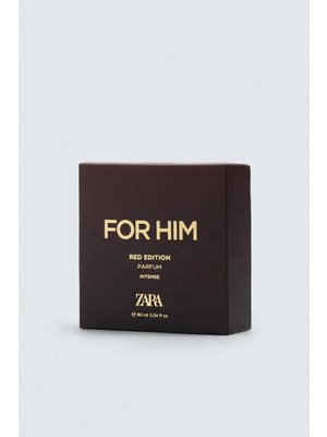 Zara For Hım Red Edıtıon Intense Parfum 90 ML (3.04 FL. OZ) Erkek Parfümü