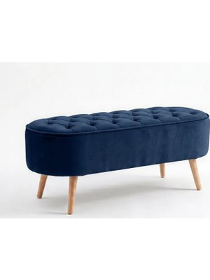 Vivense Elegant Gürgen Ayak Bench, Lacivert