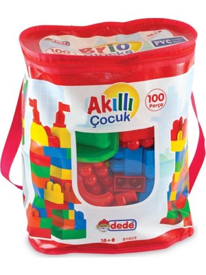 Fırsatkolik Mey Ithalat® 01023 Akıllı Çocuk Blokları 100 Parça