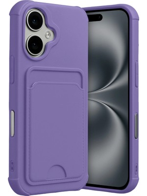 Fırsatkolik Apple Iphone 17 Kelvin Kartvizitli Silikon - Lila