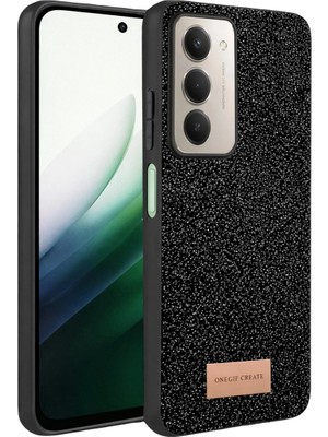 Fırsatkolik Onegif Xiaomi Redmi 15 4g Bright Simli Kapak - Siyah