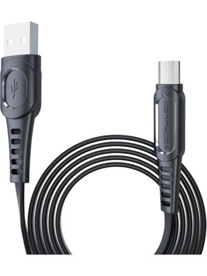 Fırsatkolik DC01 Süper Hızlı Micro USB Kablo 1m 2.4A - Siyah