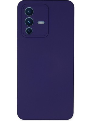 Fırsatkolik V23 5g Kılıf Nano Içi Kadife Silikon - Mor
