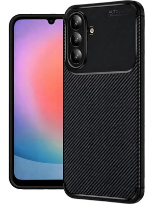 Fırsatkolik Galaxy A37 5g Auto Focus Karbon Kapak - Siyah