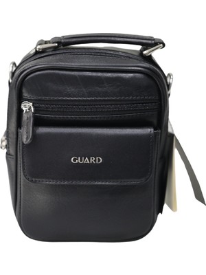 Guard Siyah Kristal Deri Mini Boy El Çantası // GRD260612WT1845