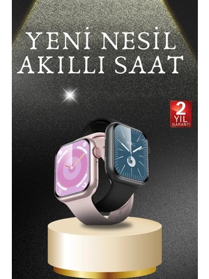 Fırsatkolik Mey Ithalat® Akıllı Saat Alarm ve Titreşim Uyku ve Sağlık Takibi Gps Uyumlu Nabız Ölçer Sesli Görüşme