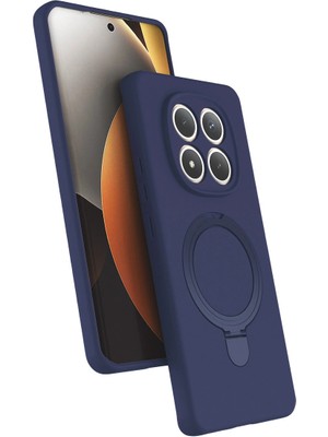 Fırsatkolik Xiaomi Redmi Note 15 4g Regal Magsafe Standlı Kapak - Lacivert