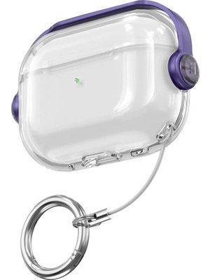 Fırsatkolik Apple Airpods Pro 3 (3.nesil) Tema Kılıf - Mor