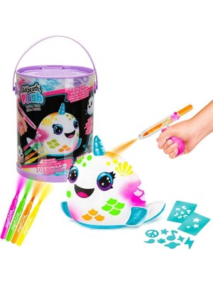 Fırsatkolik Mey Ithalat® 45523 Airbrush Peluş Neon Boyama Seti -