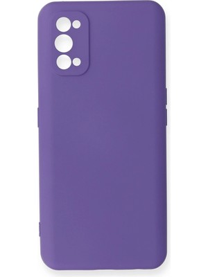 Fırsatkolik Mey Ithalat®  Realme 7 Pro Kılıf Nano Içi Kadife Silikon - Mor