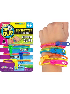 Fırsatkolik Mey Ithalat® S01004785 Jru-Zıp Zıpper Clips 3A  -Sun