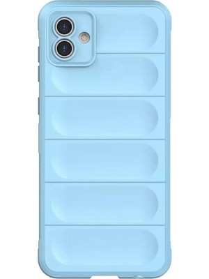 Fırsatkolik Mey Ithalat®  Samsung Galaxy A05 Kılıf Optimum Silikon - Sky Blue
