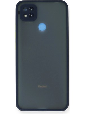 Fırsatkolik Mey Ithalat®   Redmi 9c Kılıf Montreal Silikon Kapak - Lacivert