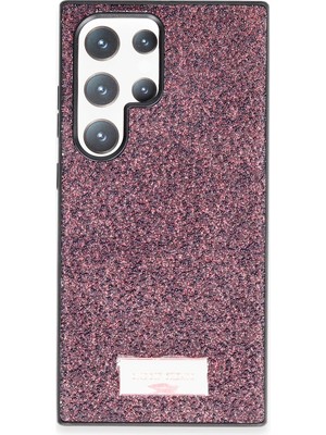Fırsatkolik Mey Ithalat®  Samsung Galaxy S23 Ultra Bright Simli Kapak - Derin Mor