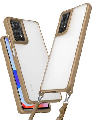 Fırsatkolik Mey Ithalat®   Redmi Note 11 Pro Kılıf Penta Silikon Kılıf - Çöl Titanyum