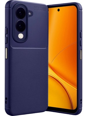 Fırsatkolik Vivo Y29S Auto Focus Karbon Kapak - Lacivert