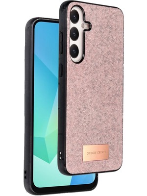 Fırsatkolik Mey Ithalat®  Samsung Galaxy A26 Bright Simli Kapak - Pembe